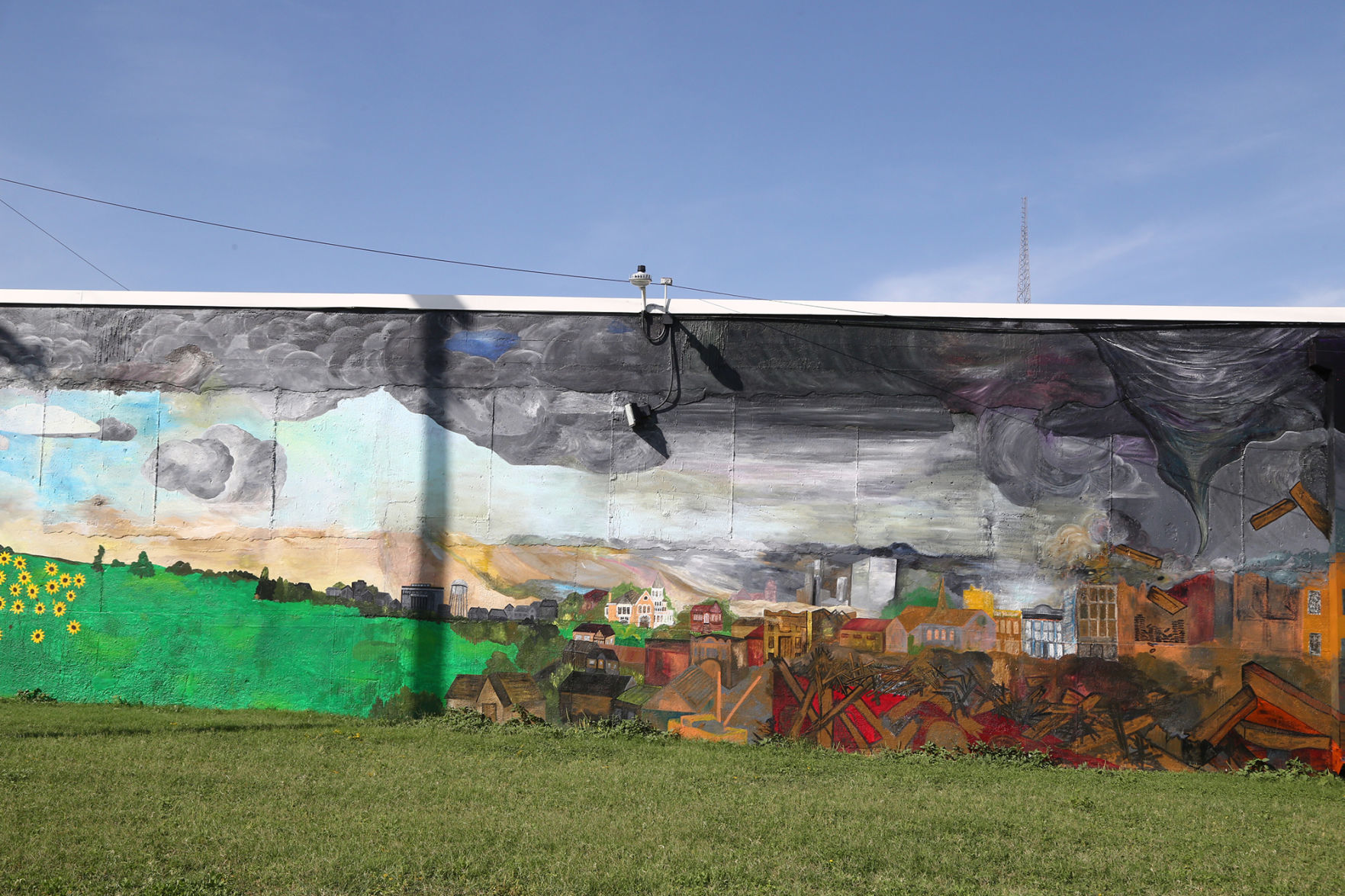 Diversified mural